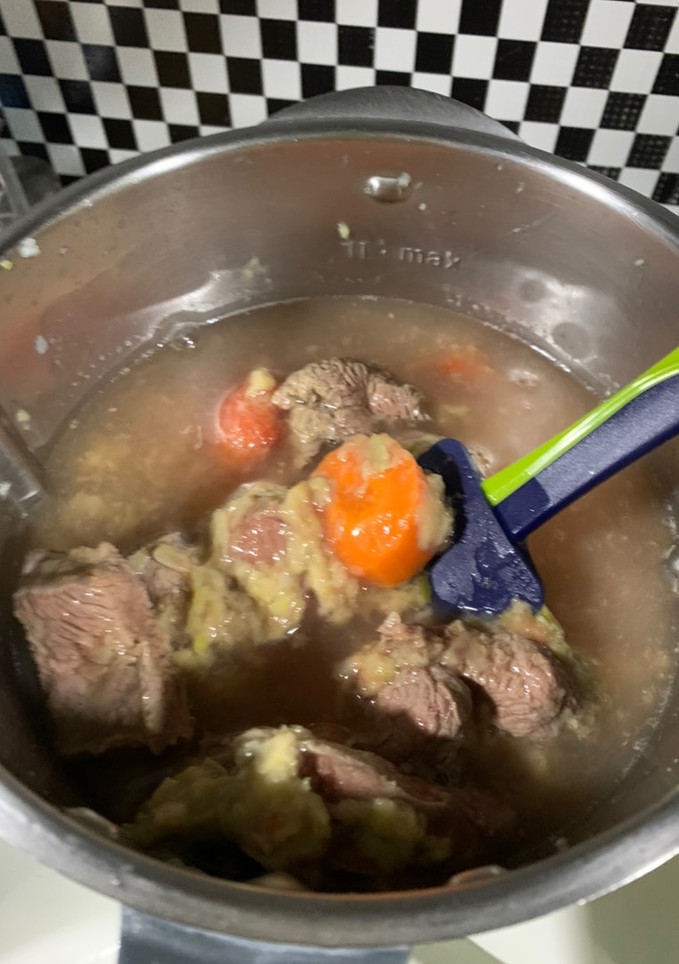 Una foto de Guiso Ternera sencillo con Thermomix