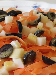 Una foto de Ensalada de zanahoria