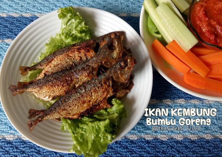 Resep: 102. 🐟 Ikan Kembung Goreng Bumbu Sederhana - Masakan Nusantara
