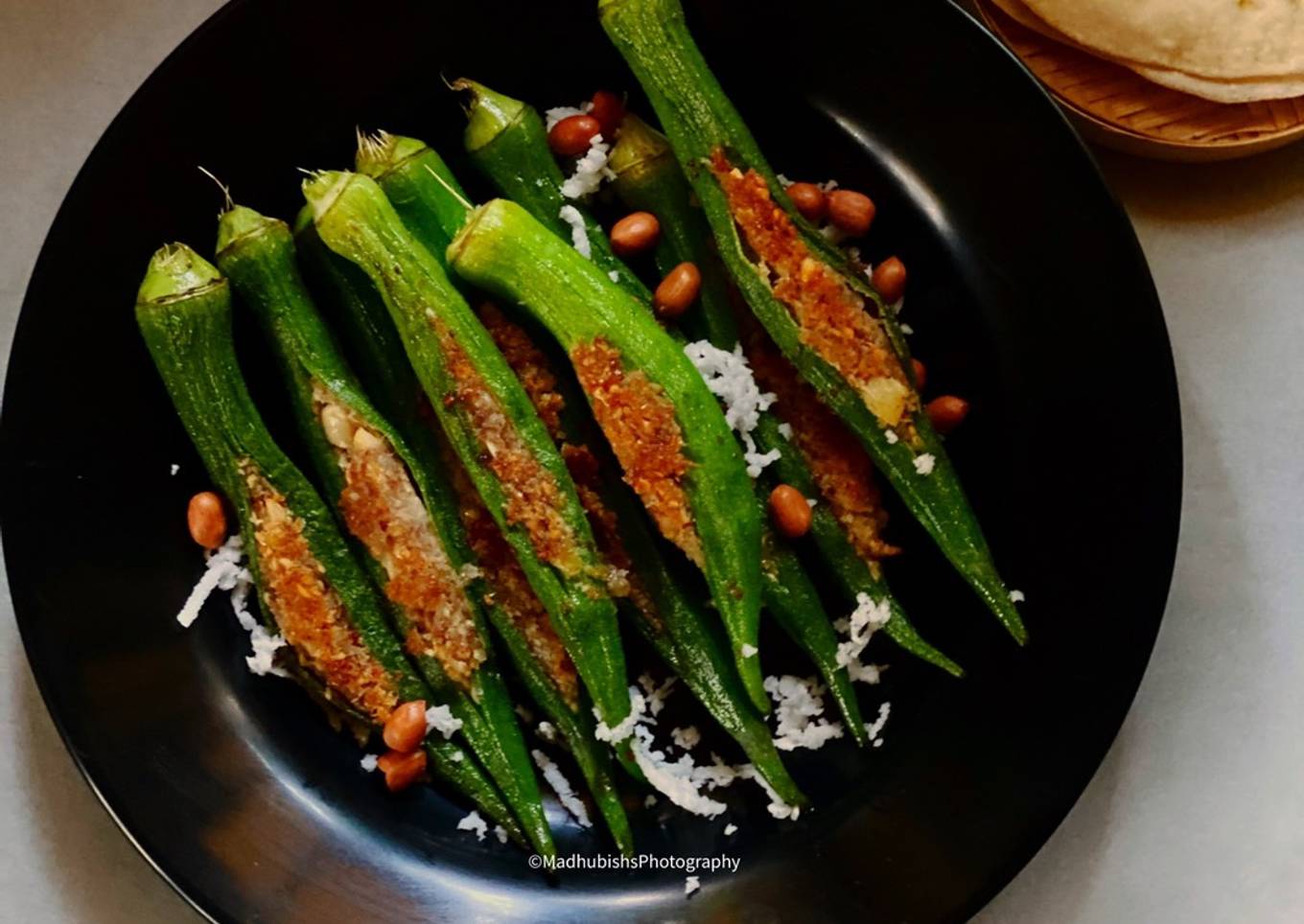 Stuffed Bhindi Sabji