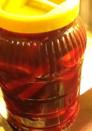 صورة لوصفة طرشي شلغم (مخلل الشلغم)