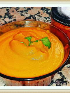 Una foto de Crema de calabaza