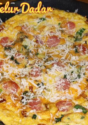 Foto resep Pizza Telur Dadar