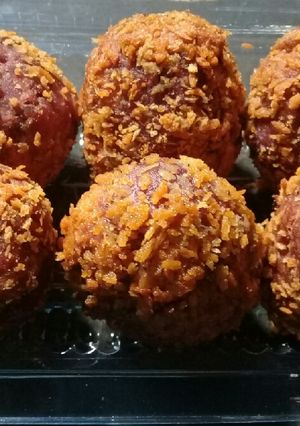 Foto resep Ubi lumer coklat krispi
