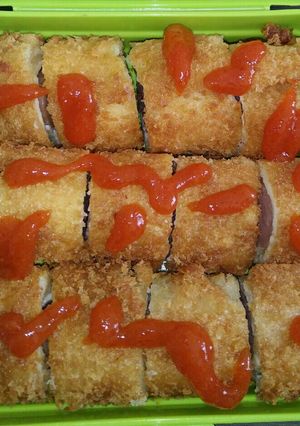 Foto resep Roti Goreng Sosis