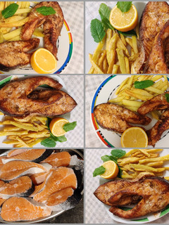صورة لوصفة سالمون 🐟 مشوي بالفرن 😋