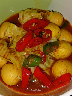 Foto resep 741. Tofu Telor Puyuh Bumbu Ayam Panggang