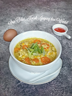 Foto resep SUP TELUR KOCOK JAGUNG DAN WORTEL 🥕