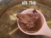 Gambar sup daging siam