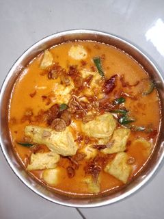 Foto resep Sayur santan tahu + telur puyuh