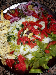 Una foto de Ensalada de "fines de febrero"😉😉✨️
