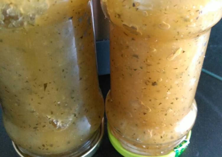 Mermelada de calabacín y cebolla, en thermomix