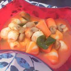 A picture of Tom Yum Seafood Tanpa MSG.