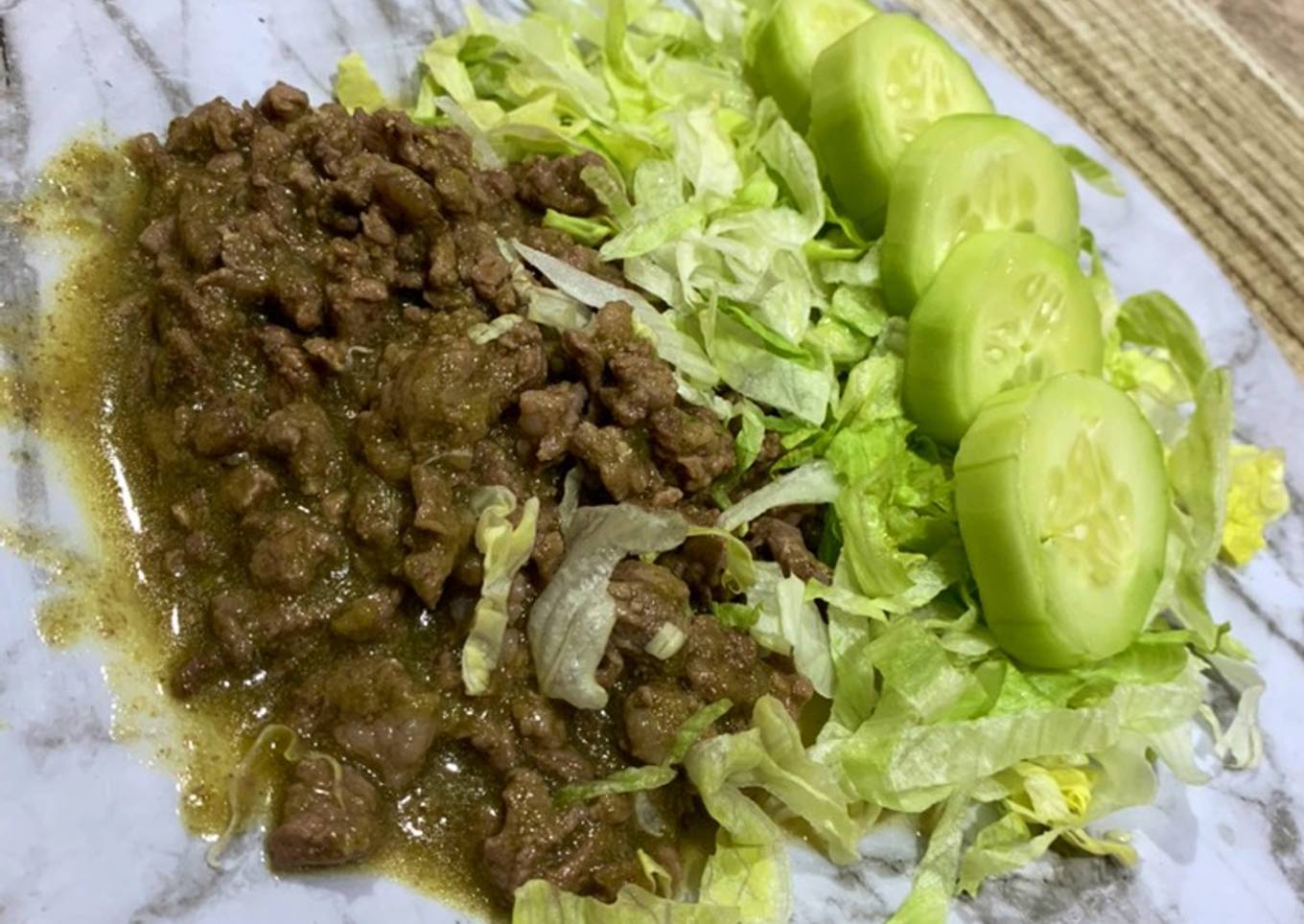 Carne en salsa verde