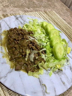 Una foto de Carne en salsa verde