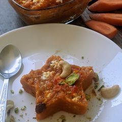 A picture of Gajar halwa.