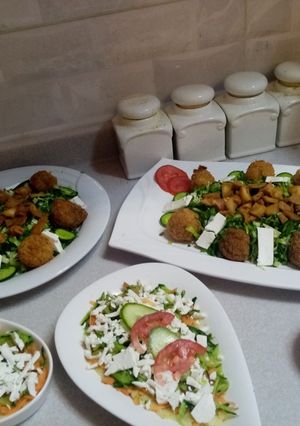صورة لوصفة سلطته كرات البطاطس