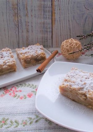 Zdjęcie przepisu Szarlotka w kruchym cieście.