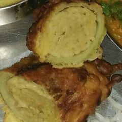 A picture of Maggi stuff Karela.