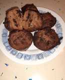 Muffins choco-apple fit