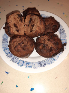 Una foto de Muffins choco-apple fit