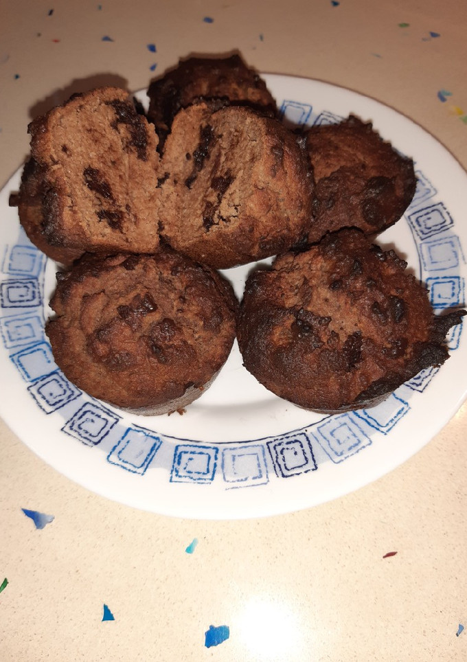 Una foto de Muffins choco-apple fit