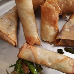 A picture of Peas Paneer Samosa.