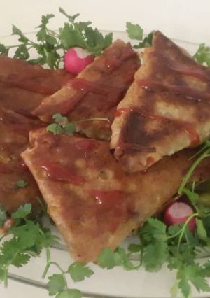 عکسی از دستور سمبوسه مرغ