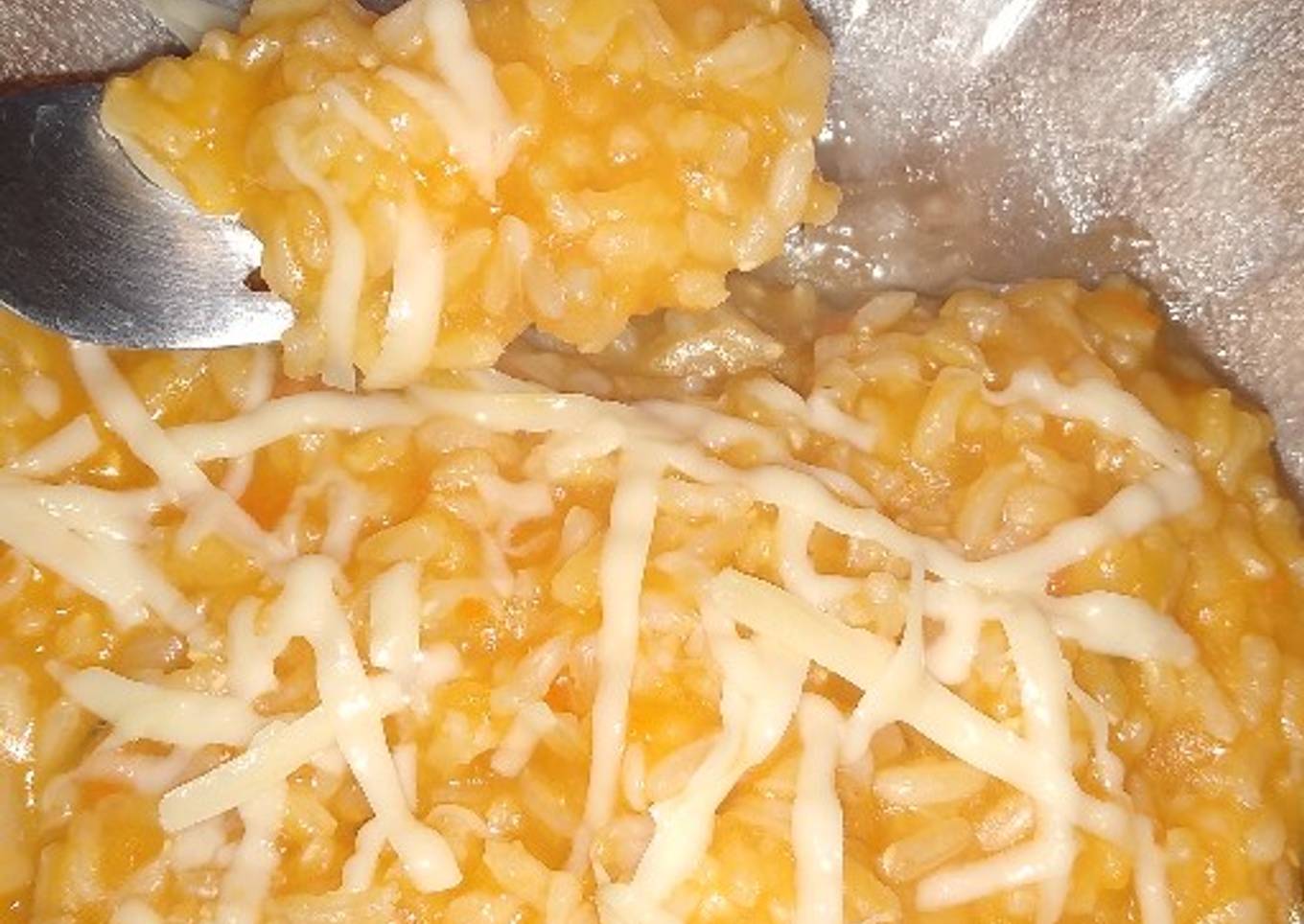 Arroz y calabaza (risotto)