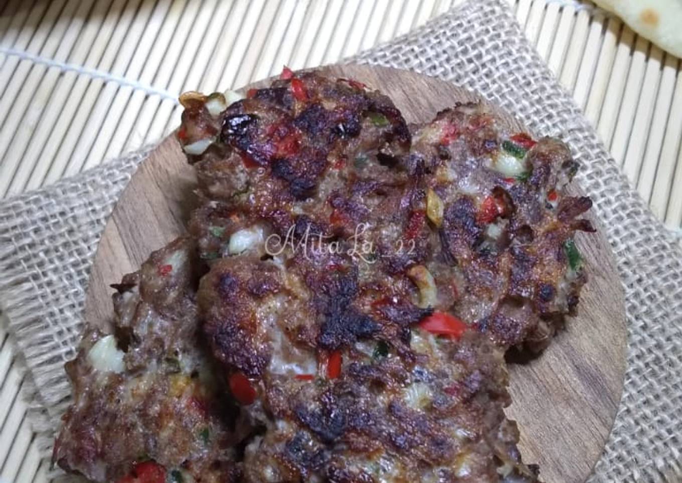 Perkedel Sapi Panggang