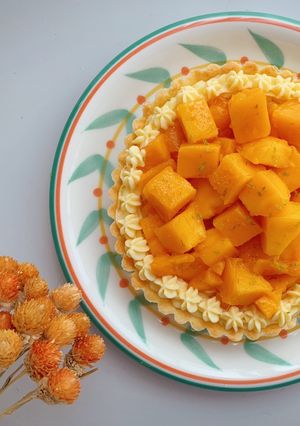 菲力廚房｜芒果塔 的食譜成品照片