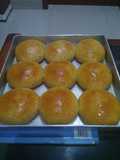Burger bun roti gandum