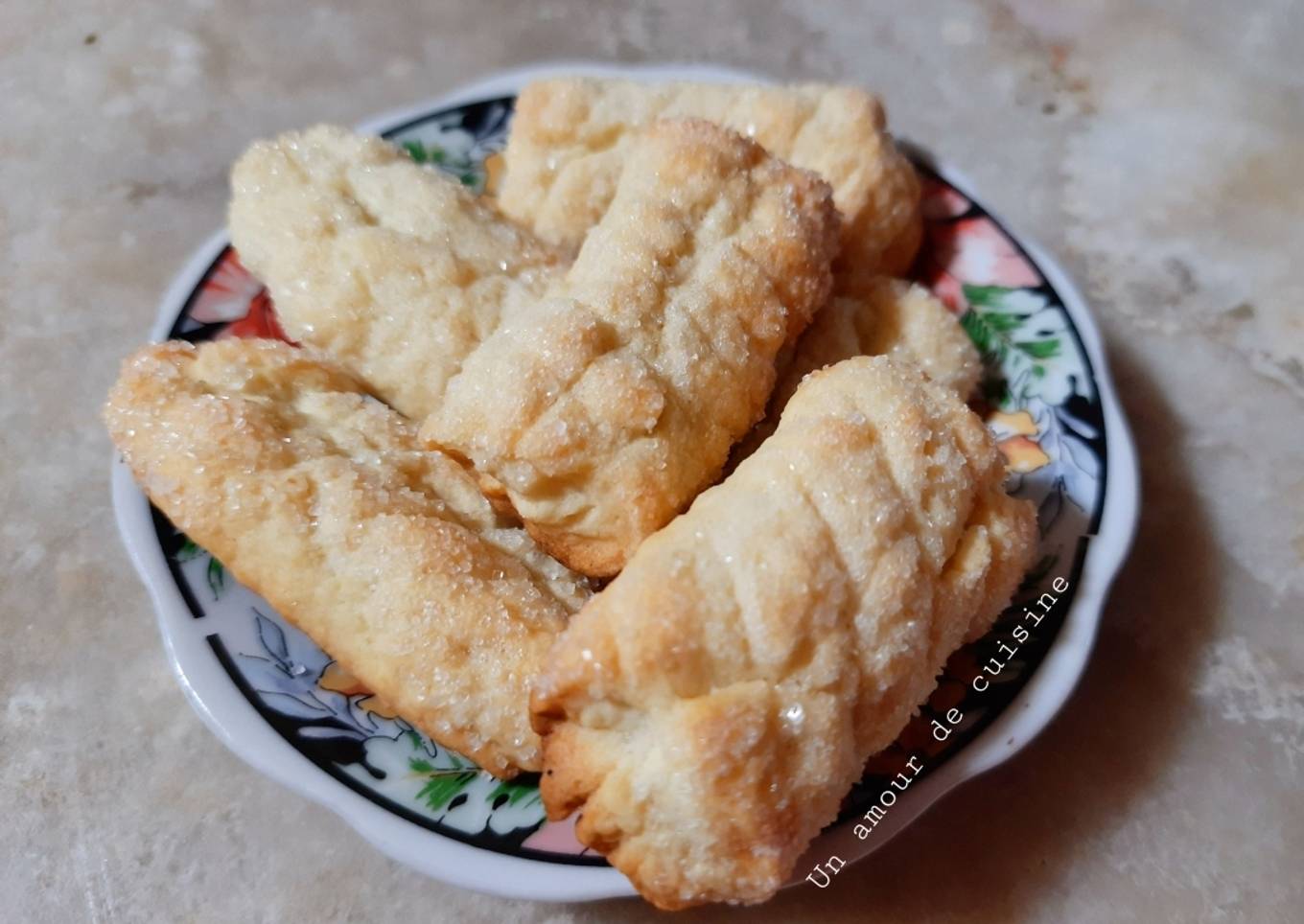 Biscuits a l'eau de fleur d'oranger