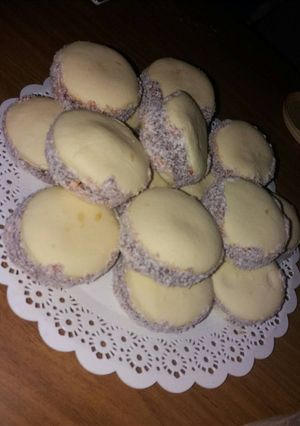 Una foto de Alfajores de maicena súper suaves