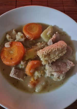 Una foto de Sopa de mondongo