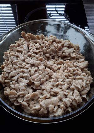 Nokedli zabpehelylisztből - gluténmentes recept fotója
