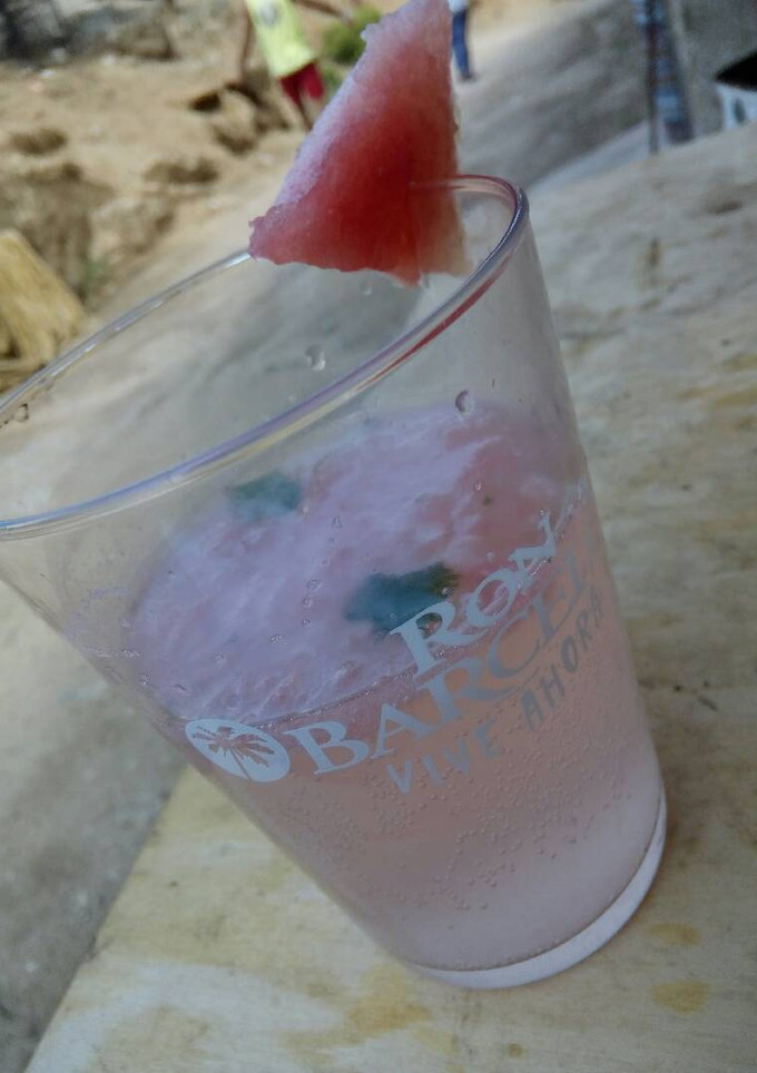 Una foto de Mojito de sandía