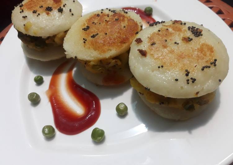Simple Way to Prepare Super Quick Homemade Idli sandwich