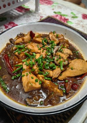 รูปของ อกไก่ตุ๋นซอสเทอริยากิ