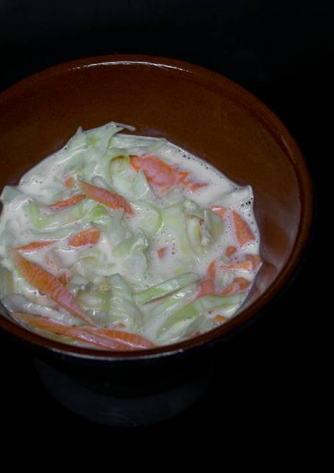 Una foto de Ensalada de col sencilla