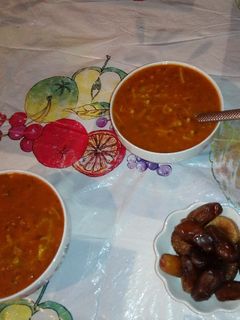 صورة لوصفة الحريرة المغربية