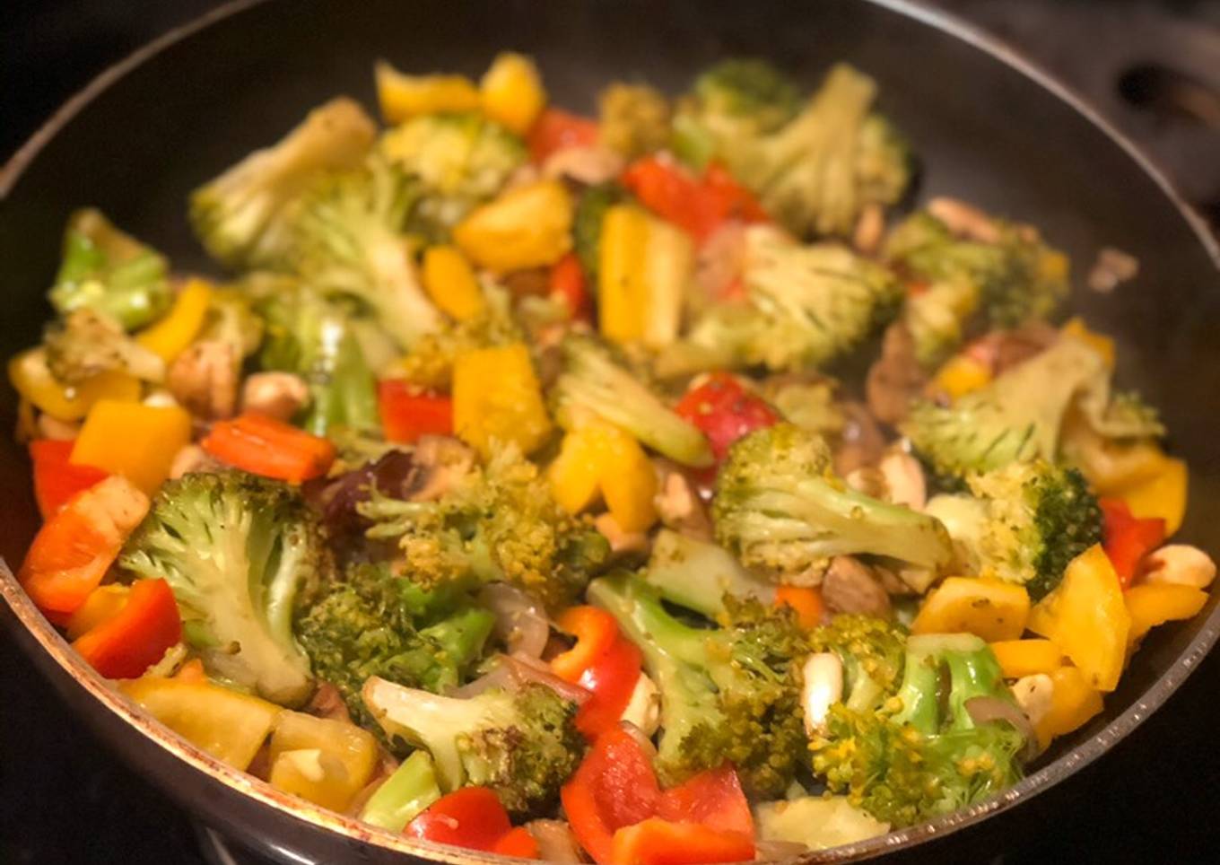 Broccoli stir fry