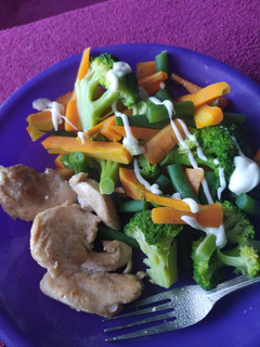Foto resep Menu Diet #3 Sayuran Rebus dengan Mayonaise & Fillet Panggang