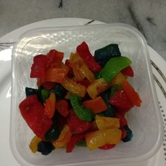 Homemade tuttie fruitti A picture of Homemade tuttie fruitti.
