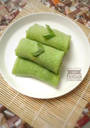 Foto resep Dadar gulung sari pandan