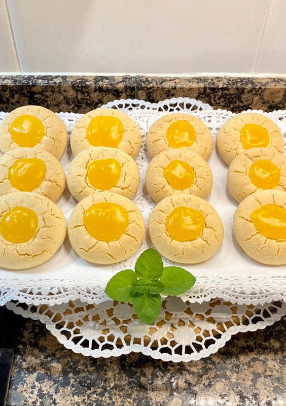 Una foto de Galletas de naranja