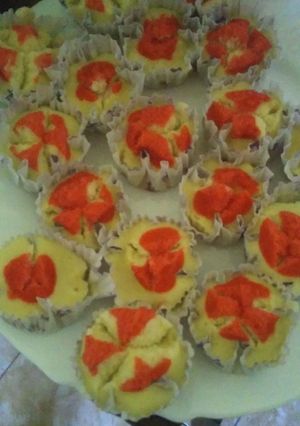 Foto resep Bolu Kukus Mekar (Mini) 🍮🌺