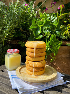 Una foto de Cinnamon roll cookies