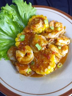 Foto resep Udang Saus Padang