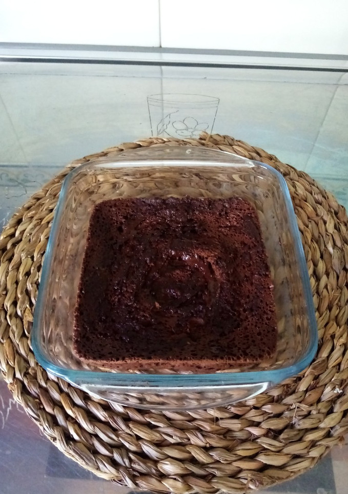 Una foto de Brownie de 3 ingredientes